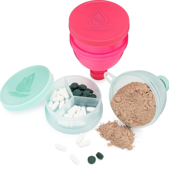 Hydra Cup 4 Pack Funnels for Filling Water Bottles with Protein Powder New - Picture 4 of 8